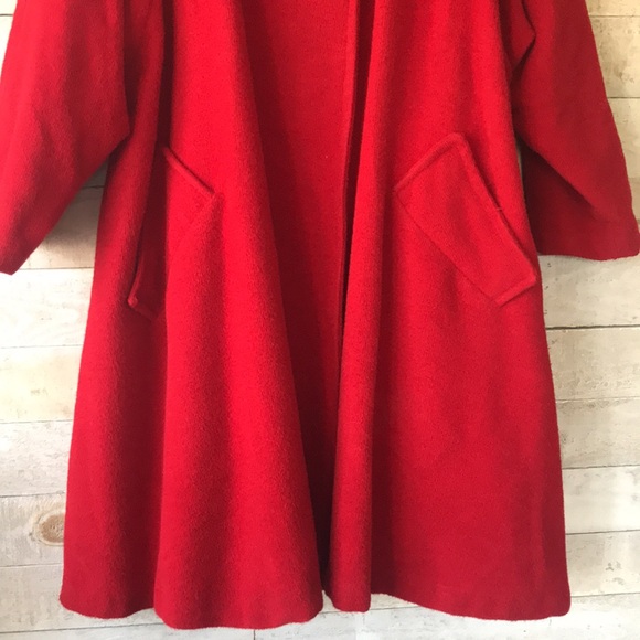 Gorgeous Jean Claude Poitras oversize Alpaca swing coat - Picture 9 of 15